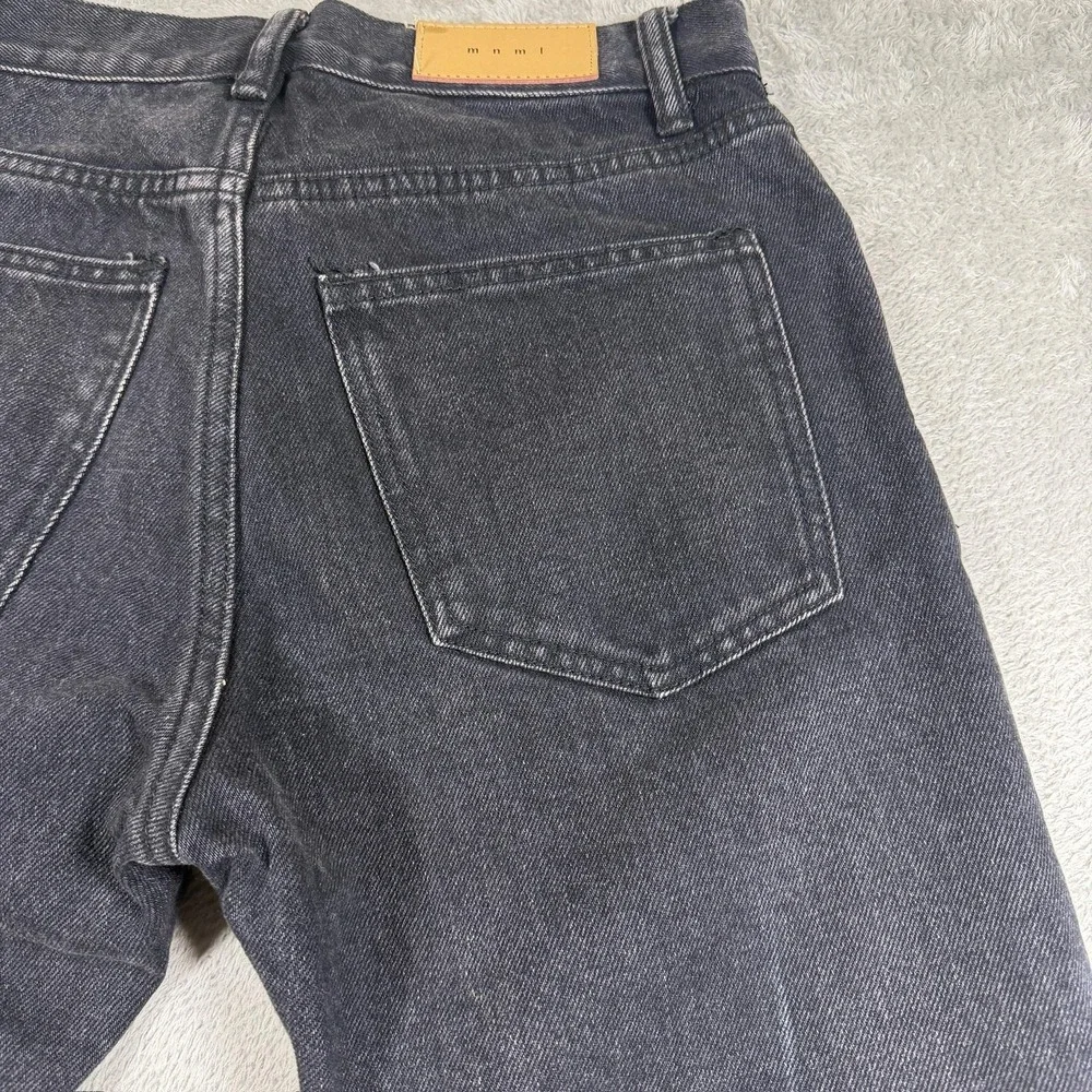 Mnml‎ Jeans Mens 28x32 Black D184 Skeleton Denim Skinny Bones Graphic NWT